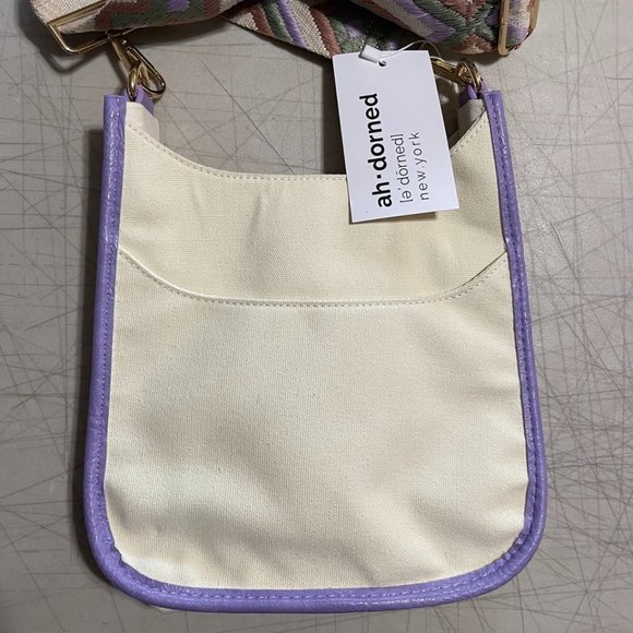 AHDORNED Bags Ahdorned Messenger Crossbody White Bag X9 Size New